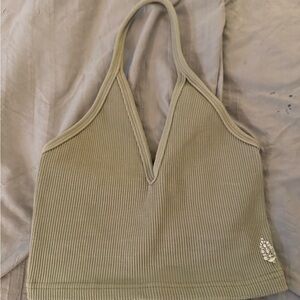 🔥FLASH SALE🔥 FP Movement by Free People Olive Crop Top